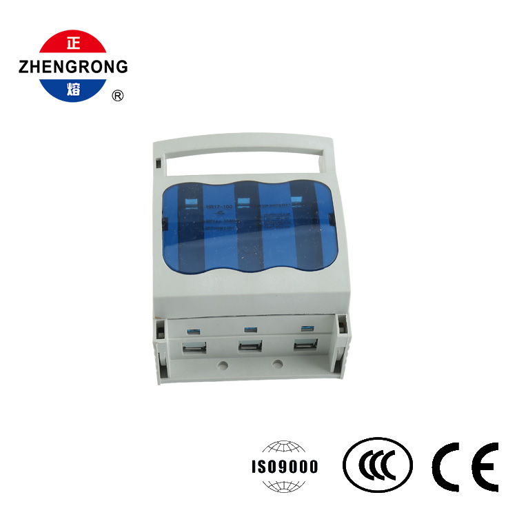 3 துருவ உருகி சுவிட்ச் டிஸ்கனெக்டர் 100A 690V