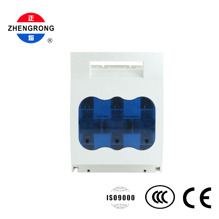 3 துருவ உருகி சுவிட்ச் டிஸ்கனெக்டர் 250A 690V DIN ரயில்
