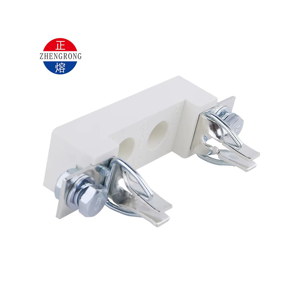 தனிப்பயனாக்கப்பட்ட குறைந்த மின்னழுத்த NT00 AC 160A 500/690V உயர் உடைக்கும் செராமிக் பிளேடு ஃப்யூஸ் ஹோல்டர்