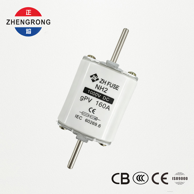 NH2 160A 1000V DC gPV ஒளிமின்னழுத்த உருகி இணைப்பு - IEC 60269.6 சான்றளிக்கப்பட்டது