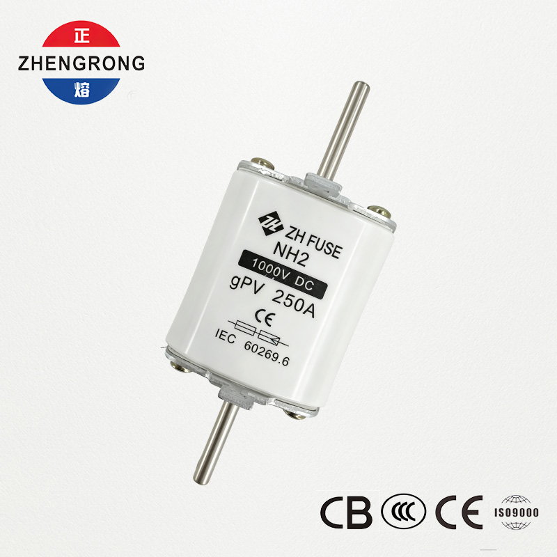 NH2 250A 1000V DC gPV ஒளிமின்னழுத்த உருகி இணைப்பு - IEC 60269.6 சான்றளிக்கப்பட்டது