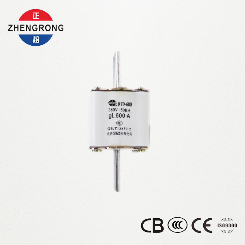 பிளாஸ்டிக் ஃபியூஸ் இணைப்பு RT0-600 IEC உயர் உடைப்பு