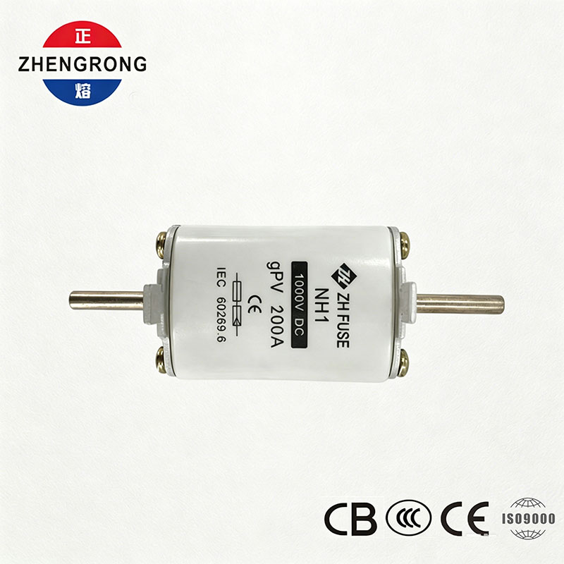 PV DC Fuse NH1 200A 1000V | CE & IEC 60269.6 சூரிய வரிசைகளுக்கு அங்கீகரிக்கப்பட்டது