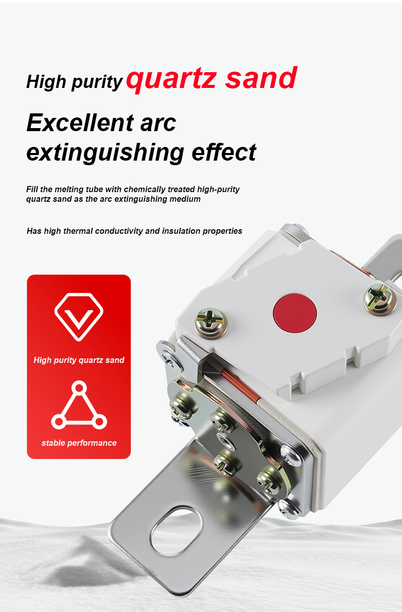 RSF-1K 500V-315A BC100KA உருகி இணைப்புகள்