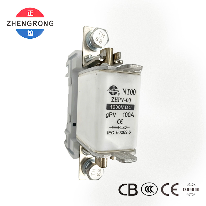 ZHPV-00 100A 1000V DC ஒளிமின்னழுத்த பாதுகாப்பு உருகி - CE சான்றளிக்கப்பட்டது